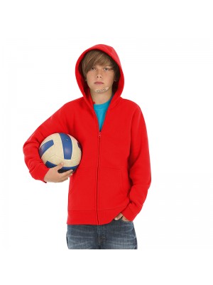 Plain Hooded  full-zip /kids B&C 280 GSM